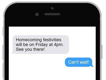 University-School-Text-Messaging-Example-events