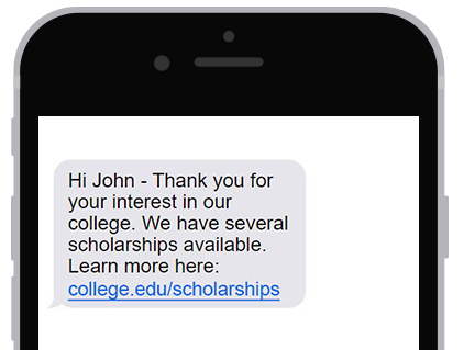 University-School-Text-Messaging-Example-scholarships