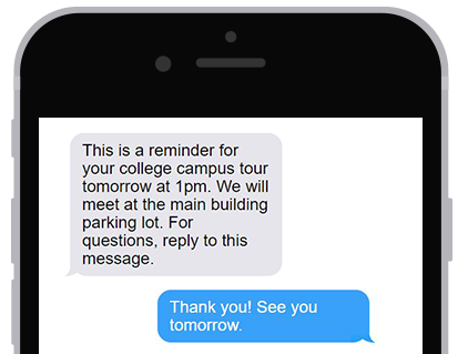 University-School-Text-Messaging-Example-tour